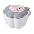 thumbnail image 1 of Dispensador de condimentos desmontable con almohadilla para gatos, 4 rejillas, tapa a presión, contenedor para especias de mesa de cocina, color gris, 1 of 1