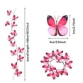 thumbnail image 3 of Dongrere Artificial Butterfly Garland, Fake Butterfly Vine, Faux Floral Twig for Wedding Party Dining Table Decor, 40 Inch, A, 3 of 6