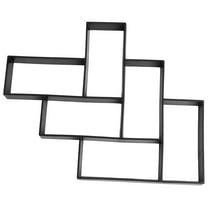 WHAMVOX  Garden Paver Mold Path Floor Mould Landscaping Cobble Pathway Black