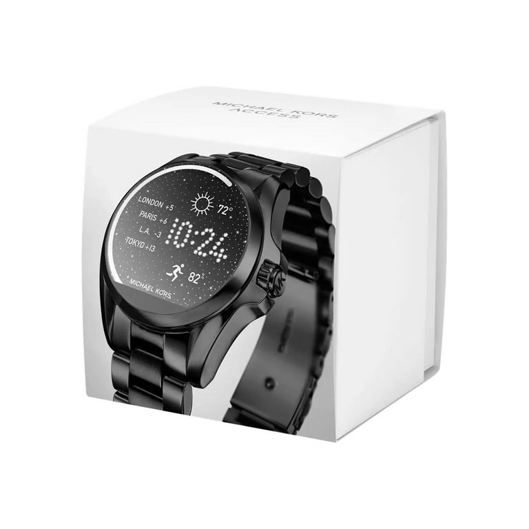 Michael kors smartwatch black screen outlet