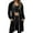 Black, variant on Hooded Shirts Womens Zip Up Coat Full Zip Jackets Sport Coat Spring Tops Fashion Outfits Fashion Sweatshirts: Comfortable Full Zip Up Hoodie Womens Long Sweatshirt with Pockets,Black XXL