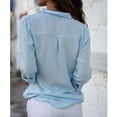 thumbnail image 2 of Women Button Tops Casual Blouse Shirt, 2 of 3