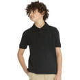 thumbnail image 5 of Real School Unisex School Uniform Short Sleeve Pique Polo Shirt, Sizes XS-XL, 5 of 6