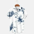 thumbnail image 5 of Awdenio Mens Shirts Short Sleeve Button Down Bowling Shirts Retro Summer Tropical Beach Casual Dress Shirt for Men, 5 of 6