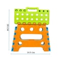 thumbnail image 4 of Banco Infantil Plegable Para Niños de 18cm de alto y 22 cm de ancho Verde, 4 of 4