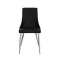 thumbnail image 2 of Set of 2 Mid Century Side Chair, Black, 2 of 7