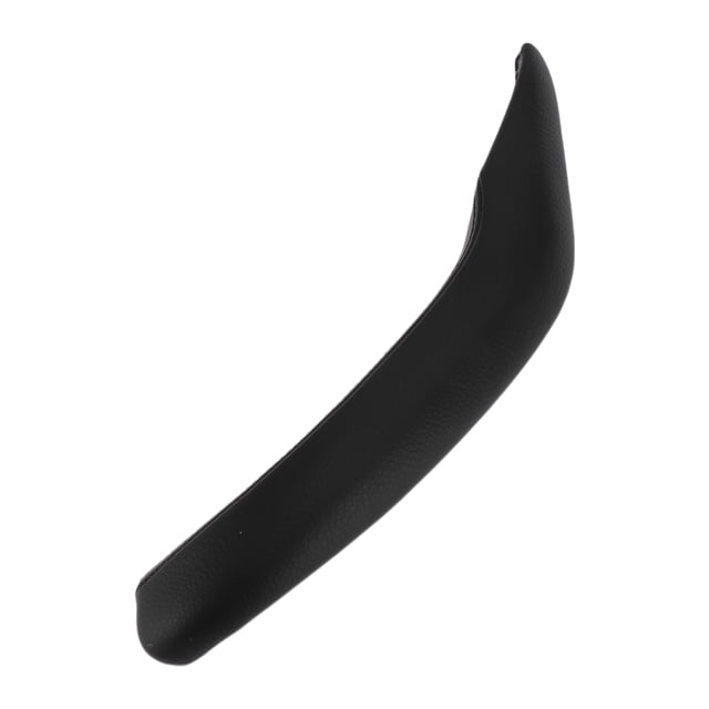 Cubierta de trim de tirador de panel de puerta del lado del pasajero delantero y lado trasero derecho para BMW X3 F25 2010-2016 Negro ABS PC 1 Pc