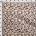 thumbnail image 4 of oneOone Viscose Chiffon Light Brown Fabric Poker Card Diy Clothing Quilting Fabric Print Fabric By Yard 42 Inch Wide, 4 of 5