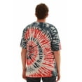 thumbnail image 3 of Whiskey & Oak Men’s Tie Dye T-Shirt – Crew Neck Tee Shirt (Tie Dye Red White Blue, Medium), 3 of 3