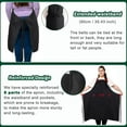 thumbnail image 5 of Erpangdo 2 Pack Plus Size Apron - Unisex Professional Work Apron, 5 of 7