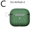 thumbnail image 3 of Lychee Pattern Business Case for AirPods 4 2024 Earphone Cases for apple Generation Pro Hook 2 3 4th Headset Cover With, 3 of 8