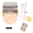 thumbnail image 1 of CNKOO Mini Loom  Small Handloom  Miniature Rainbow Weaving Loom  Wooden Multi-Craft Creative DIY Weaving ZZZ, 1 of 6