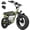 Green, variant on ESKUTE V201 Electric Bike for adults -Ebike with 500W, 48 V, 15.6 Ah Battery, 20 Inch Fat Tire, 7 Speed, Front Suspension, Black UL2849
