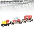 thumbnail image 3 of Wooden Railway Set, Endless Fun Beech Wood Wooden  Set  for Children, 3 of 7