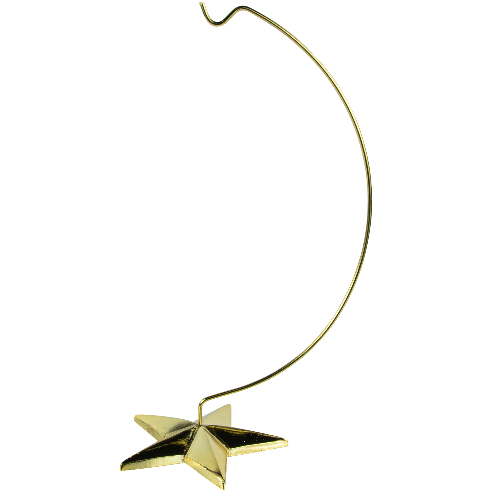 10.25" Silver Snowflake Christmas Ornament Holder
