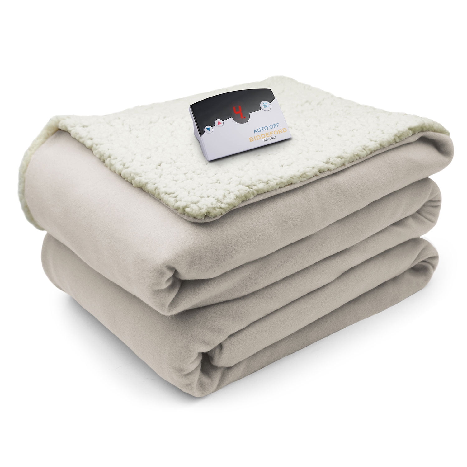 Biddeford Comfort Knit Electric Heated Blanket - Walmart.com
