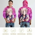 thumbnail image 6 of Himiko Toga Unisex Sweatshirts Loose Pullover Sweater Hooded Hoodie 3D Printing Jacket Winter Fall Clothes 2XL, 6 of 7