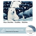 thumbnail image 2 of Polar Bear Non-Slip Polyester Door Carpet Kitchen Mat Door Mat, Machine Washable, 2 of 6