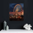 thumbnail image 4 of COMIO Posters Oktoberfest Ferris Wheel Wall Art Sunset Pink Aesthetic Wall Art Modern Home Decor Canvas Art Poster And Wall Art Picture Print Modern Family Bedroom Decor, 4 of 4