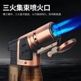 thumbnail image 2 of Bbsisgo Butane Torch Lighter, Windproof,  Multi Functional and Multi Scenario Applications.,透明灰黑, 2 of 10