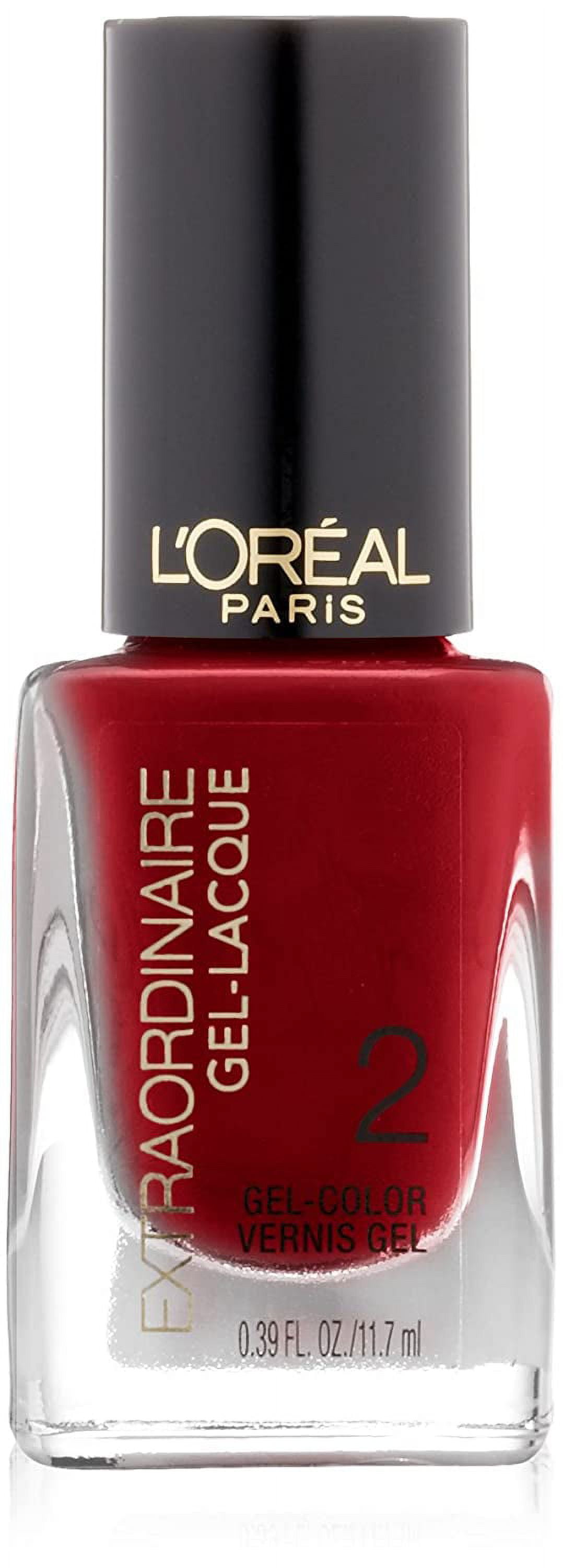 L'Oreal Paris Extraordinaire Gel Lacque, 720 Hot Couture, 0.39 oz Bottle
