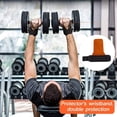 thumbnail image 3 of Almohadillas de entrenamiento con agarre de mano para levantamiento de pesas, para levantamiento, dominadas, fitness, gimnasio, 3 of 5