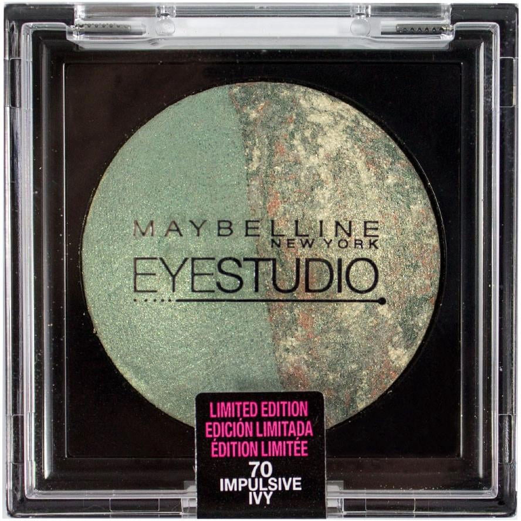 Maybelline Eye Studio Baked Eye Shadow Duo, Carbon Frost