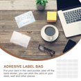 thumbnail image 4 of Shisuyan Label Pouch Transparent 30Pack 6.3X4.3X0.08In, 4 of 8