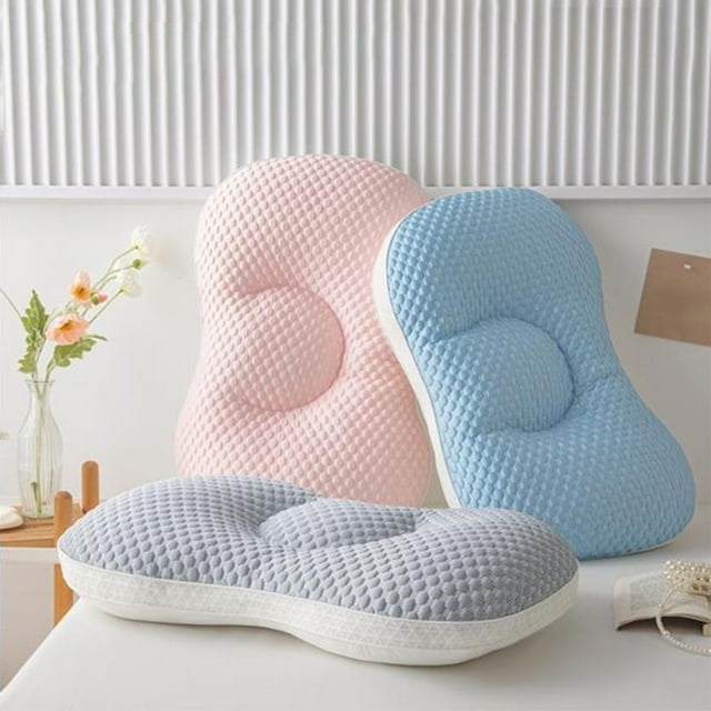 XWSHYW Almohada Almohada para El Cuello Acolchada con Agua de Punto Adecuada para Familias y Hoteles, Etc.