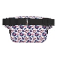 thumbnail image 3 of Kdxio record rock music Skull Crossbody Double Layer Waist Bag Belt Bag for Unisex Fanny Pack Fashion Waist Packs for Hiking Running Shopping Traveling, 3 of 9