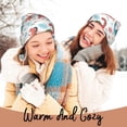 thumbnail image 4 of Lsque Dinosaur Pattern Knitted Beanie, Unisex Winter Hat, Knit Hat Winter Beanies Thick Fisherman Beanies Cuffed Plain Skull Caps, 4 of 6