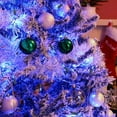 thumbnail image 4 of Morttic 50 LED Christmas Mini String Lights, 16 Ft Battery Operated Christmas Mini String Lights with 8 Lighting Modes, Indoor Outdoor Christmas Mini Fairy String Lights (1 Pack, Blue), 4 of 6