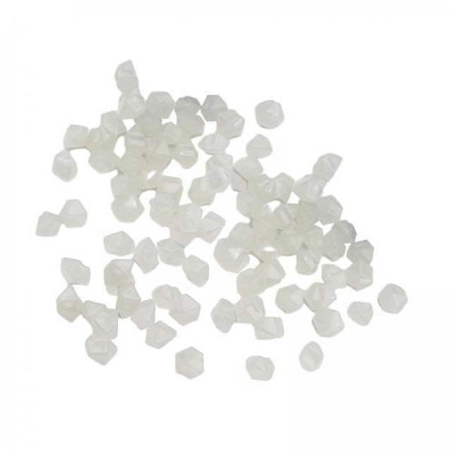 6x 100 Piezas de Piedras Que Brillan en La Oscuridad, Rocas para Interiores Y Exteriores, Decoración DIY para Patio, Césped, Jardín, Superficie Lisa, 6 piezas