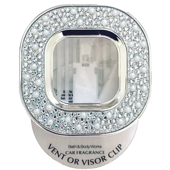 Bath Body Works Scentportable Car Visor Clip Pearls & Gems