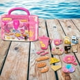 thumbnail image 2 of Interactive Pretend Play Afternoon Tea Set with Accessories Non Battery Dinnerware Imaginative Learning Toy for Ages 3 Up Indoor Educational Kitchen Role-Play 25PCS, 2 of 4