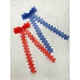 thumbnail image 4 of Way to Celebrate Americana Ribbon Hair Bow Clips, Red and Blue, 2 Pieces, 4 of 4