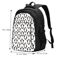 thumbnail image 4 of Hirioo Lovely Penguin for Travel Laptop Backpack with USB Charging Port for Men and Women, 4 of 7