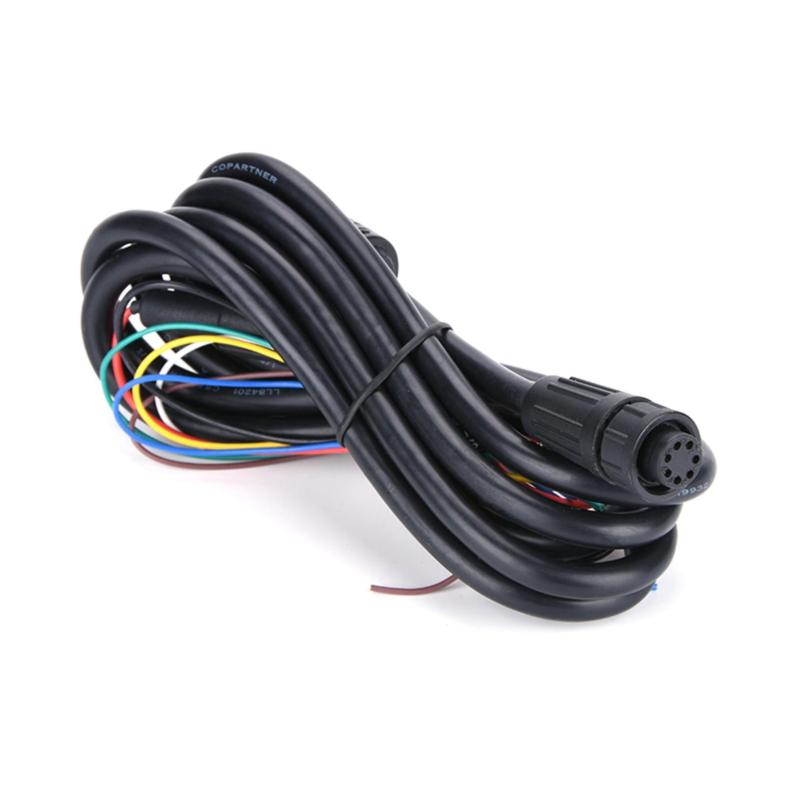 GUYUTING For Garmin GPSMAP 128/152/192C/580 Power Cable 7-Pin for Direct DC Connection