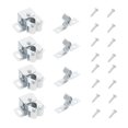 thumbnail image 4 of Phenofice 20 Sets Door Latches Hardware Rolled Steel Double Ball Design for Cabinet, 4 of 7
