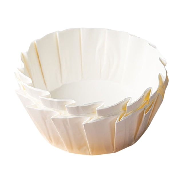 Under $5 Parchment Paper, Baking Paper, Disposable Parchment Liners 4 Inch 50Pcs for Baking Cake Cheesecake Cupcake Air Fryer, Beige, by Goohae