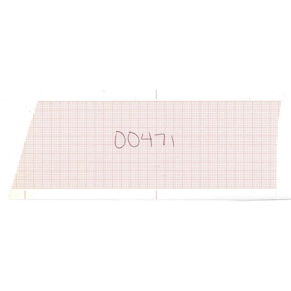 Burdick 007941 EMG Chart Paper, Red Grid, 63mm X 45m (10 Rolls)