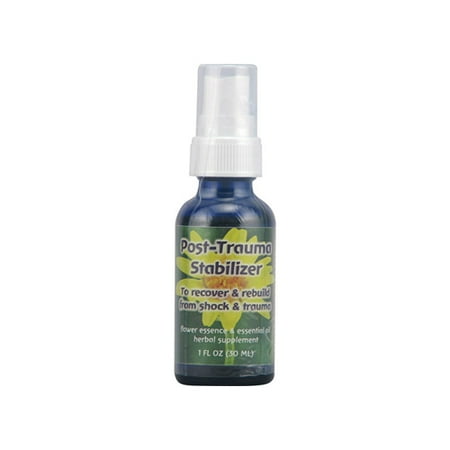 Recovery Essence - Flower Essence Post Trauma Stabilizer Herbal Supplement Spray - 1 Oz