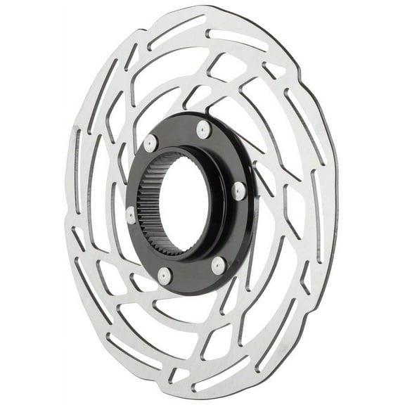 Jagwire Sport SR1 Disc Brake Rotor - 180mm, Center Lock, Silver