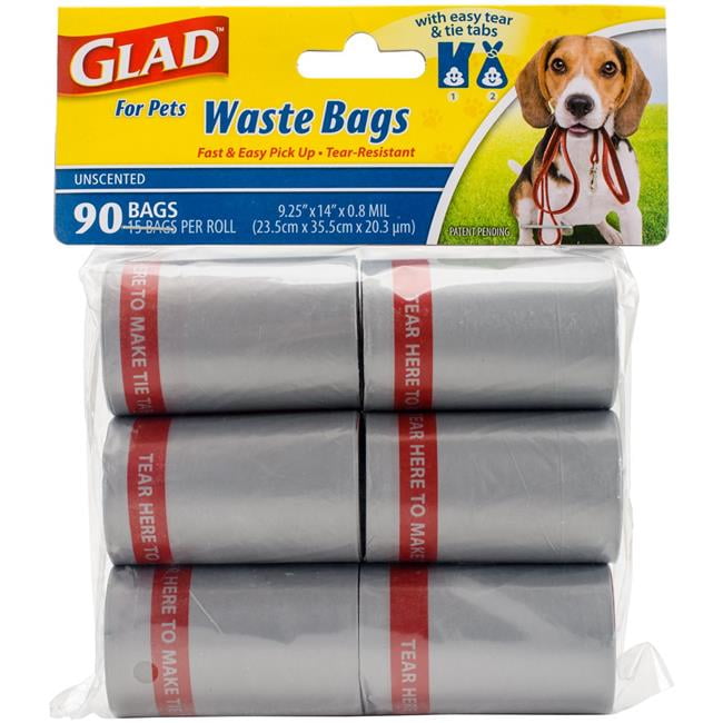 Fetch For Pets FFP8650 Glad Waste Disposable Bags Unscented