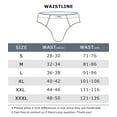 wirarpa Men's Underwear Modal Microfiber Briefs No Fly Covered