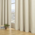 thumbnail image 4 of Juego de Cortinas de Lino de 96 Pulgadas de Largo, 2 Paneles para Sala de Estar, Cortinas filtrantes de luz de 96 Pulgadas de Largo, Cortinas de Sala de Estar de 96 Pulgadas de Largo, 4 of 8