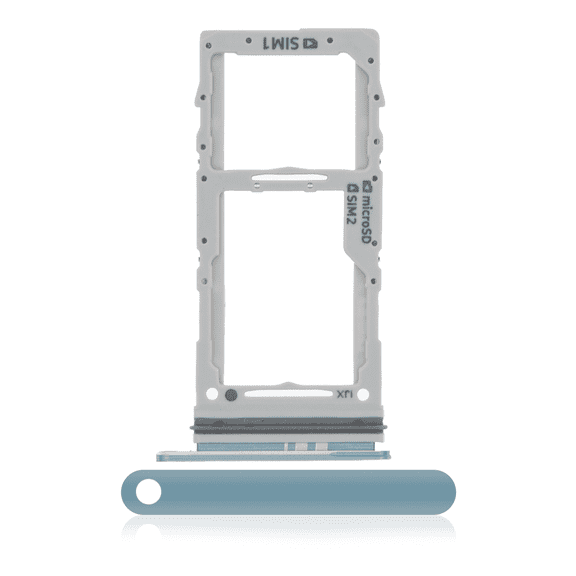 Replacement Dual Sim Card Tray Compatible For Samsung Galaxy S20 / S20 Plus / S20 Ultra 5G (Cloud Blue)