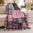 thumbnail image 3 of 40th Birthday Gifts Women Blanket 60\u201dX50\u201d, Unique Happy 40th Birthday Throw Blanket, 40 Years Old Birthday Gifts Ideas for Mom, Wife, Sister, Friends (40th Birthday), 3 of 6