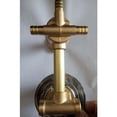 thumbnail image 1 of Interruptor de ducha de pared de una pieza, salida de 2/3/4/5 vías, grifo de ducha de latón, tornillo o entubación de cobre, mezclador de cabina de ducha, entubación de 3 vías (distancia, 1 of 2