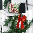 thumbnail image 4 of Christmas Home Mailbox Covers Magnetic Post Box Cover Wraps Standard Size 21x18 Inches for Garden Yard Decor, 4 of 5